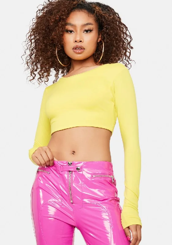 Effortless Chic Apparel With Or Without You Cutout Crop Top