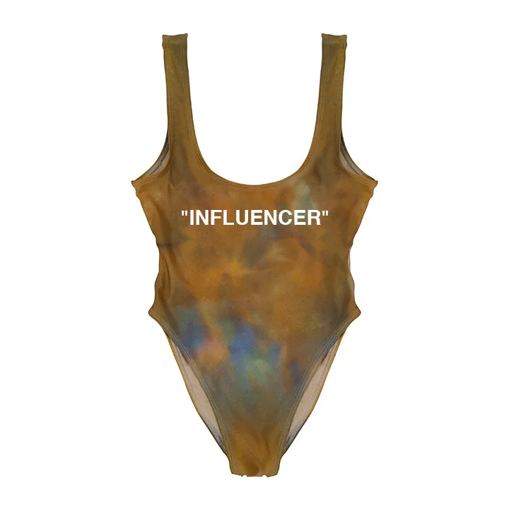 Weekend Exclusive "INFLUENCER" COPPER BLUE TIE DYE [ 1/1 CUSTOM X @BIGMOOD SWIMSUIT]