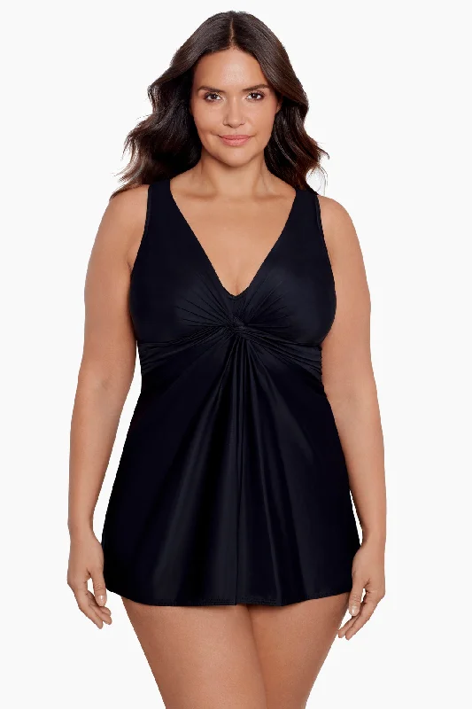 Elegant Style Plus Size Must Haves Marais One Piece Swim Dress