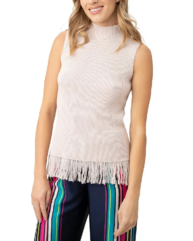 Now On Sale For Chic Urban Styles Trina Turk Waverly Fringe Tank