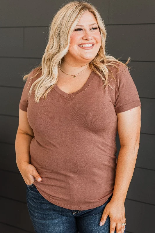 Spring Offer Thread & Supply Truly Loved Top- Clay