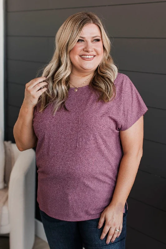 Don't Wait – Shop The Best Deals Now Wrapped Around Your Finger Knit Top- Marsala