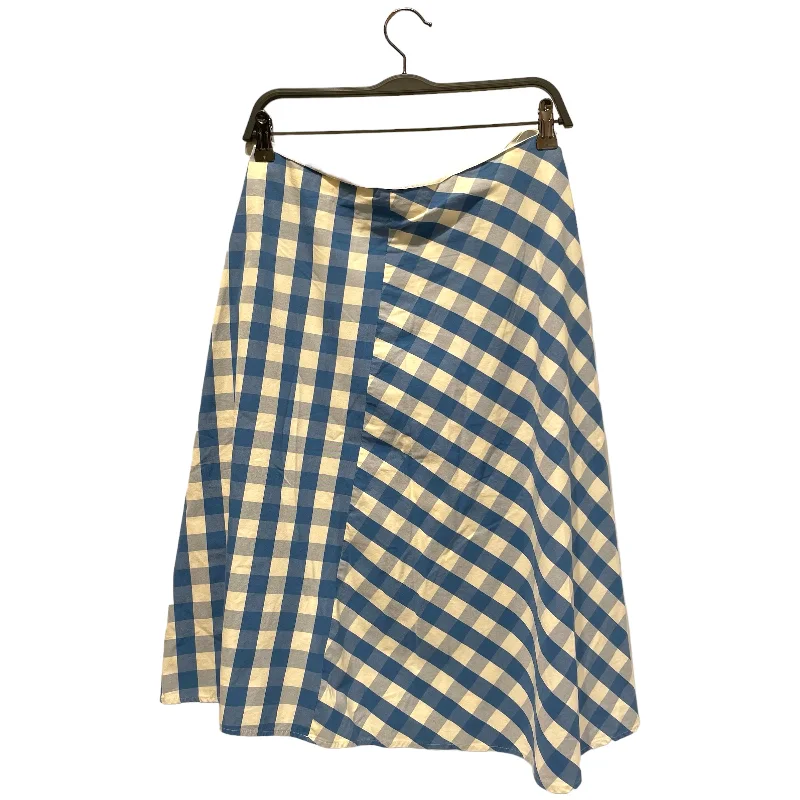 Graceful Movement JIL SANDER/Skirt/36/BLU/Cotton/Gingham Check/