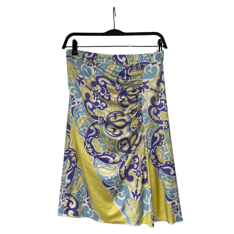 Cool Prices BLUMARINE/Skirt/S/All Over Print/Silk/MLT/