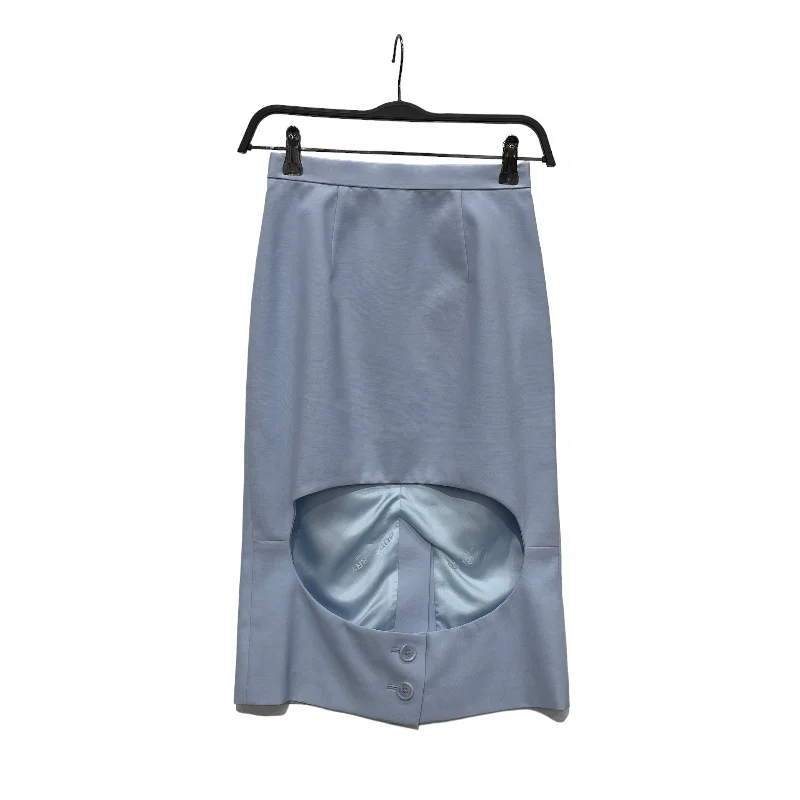 Best Seller BURBERRY/Skirt/0/Polyester/BLU/BABY BLUE CUTOUT SKIRT