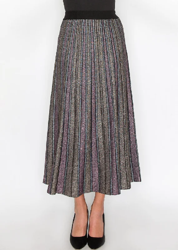 Clearance Event Starlight Striped Knit Skirt