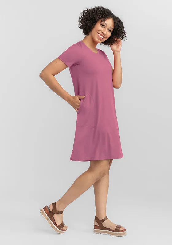 Crazy Price Slashing Georgie Dress - Mesa Rose