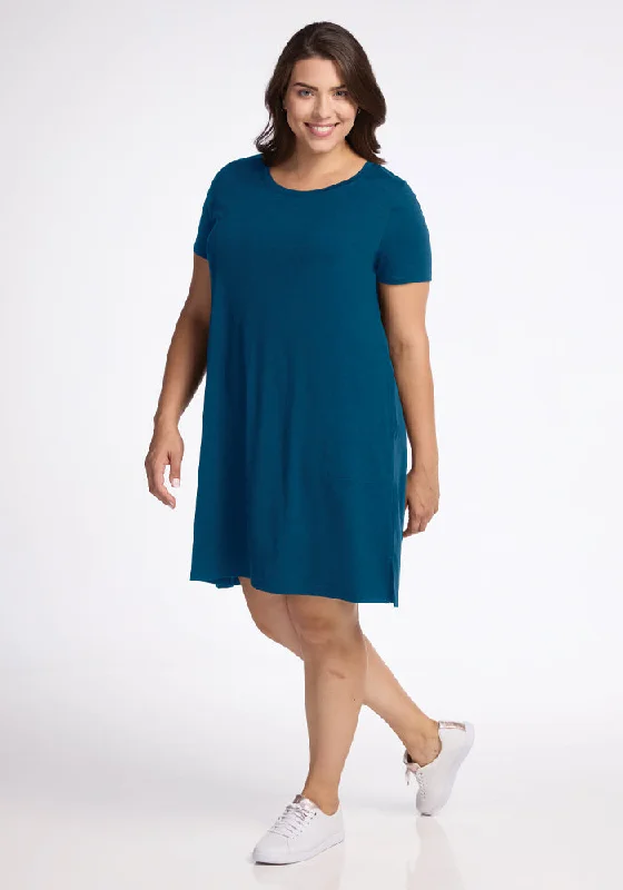 Massive Savings Georgie Dress - Real Teal