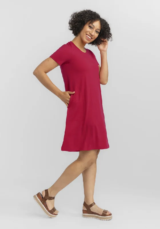 Absurdly Cheap Sale Georgie Dress - Viva Magenta