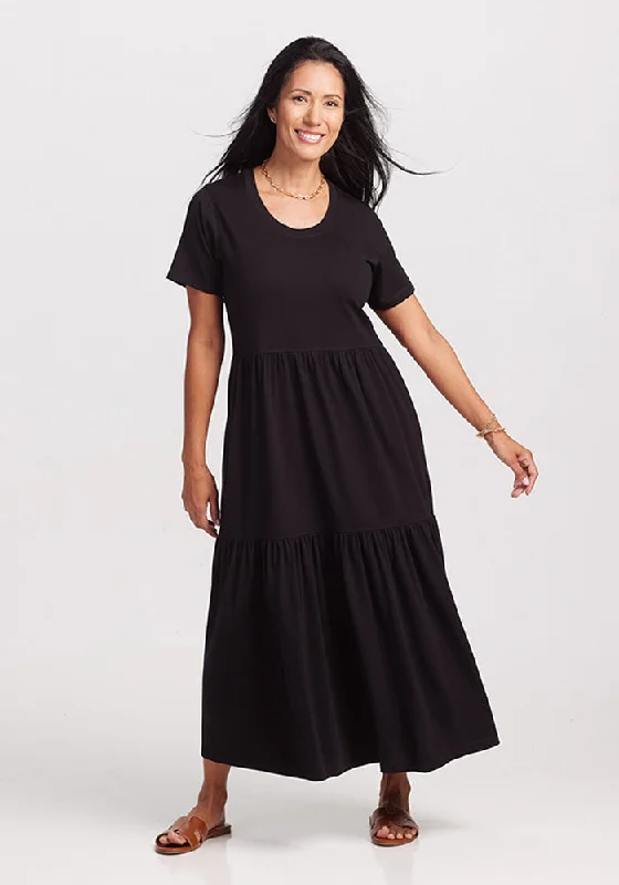 Chic And Edgy Lucia Dress - Black