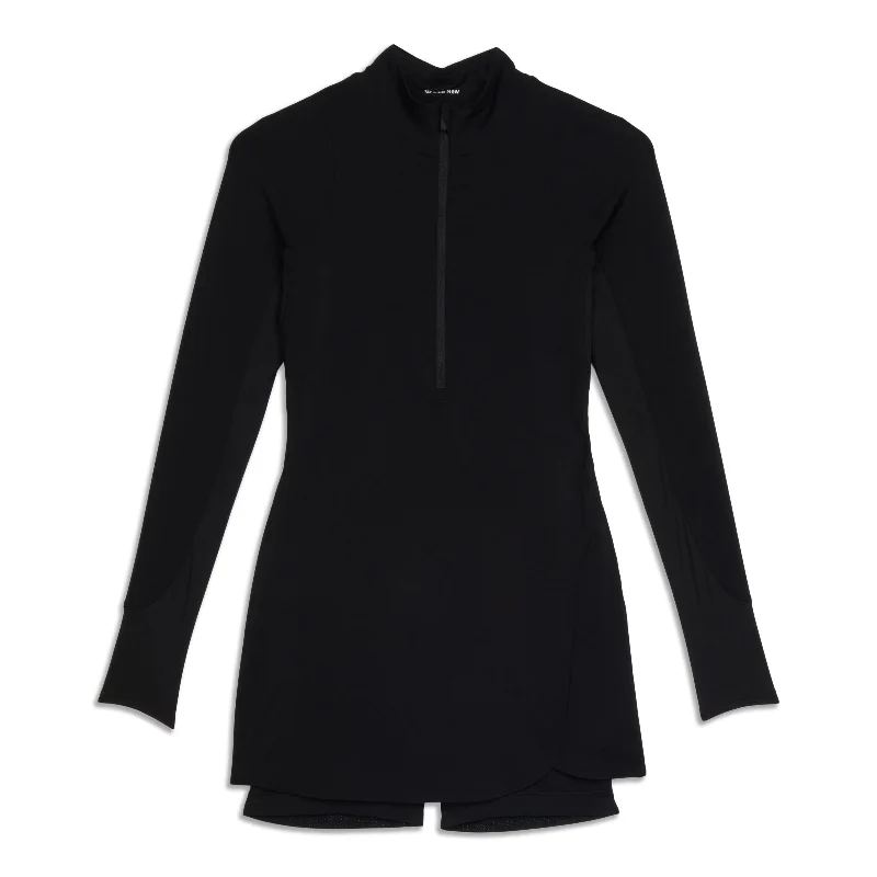 Must-Have Styles Nulux Long-Sleeve Tennis Dress - Resale