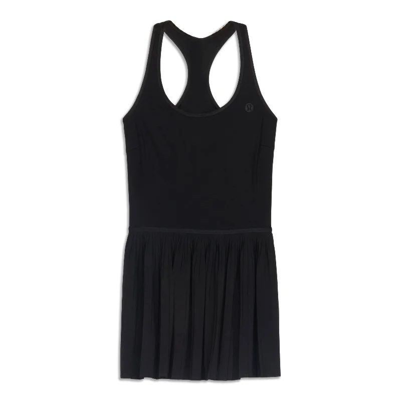 Limited Time Offer Scoop-Neck Pleated Tennis Dress - Resale