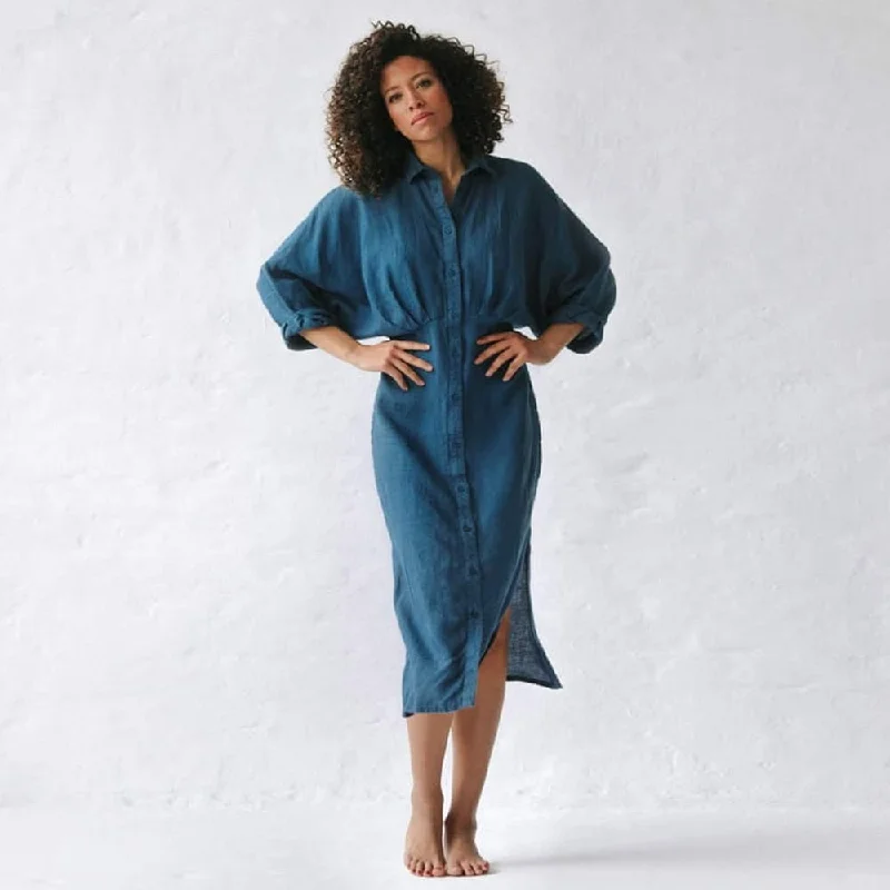 Limited Styles Seaside Tones Nea Dress - Teal