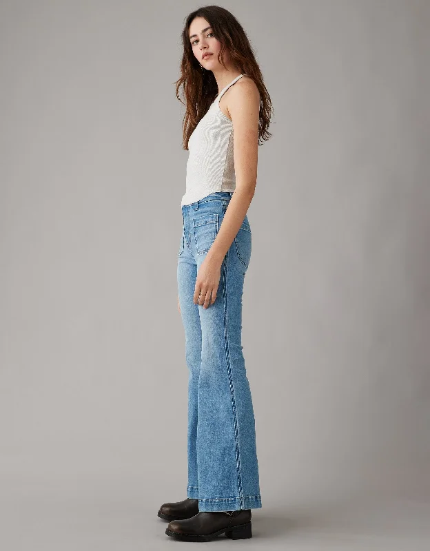 Limited Time Special Offer AE Next Level Festival Flare Jean