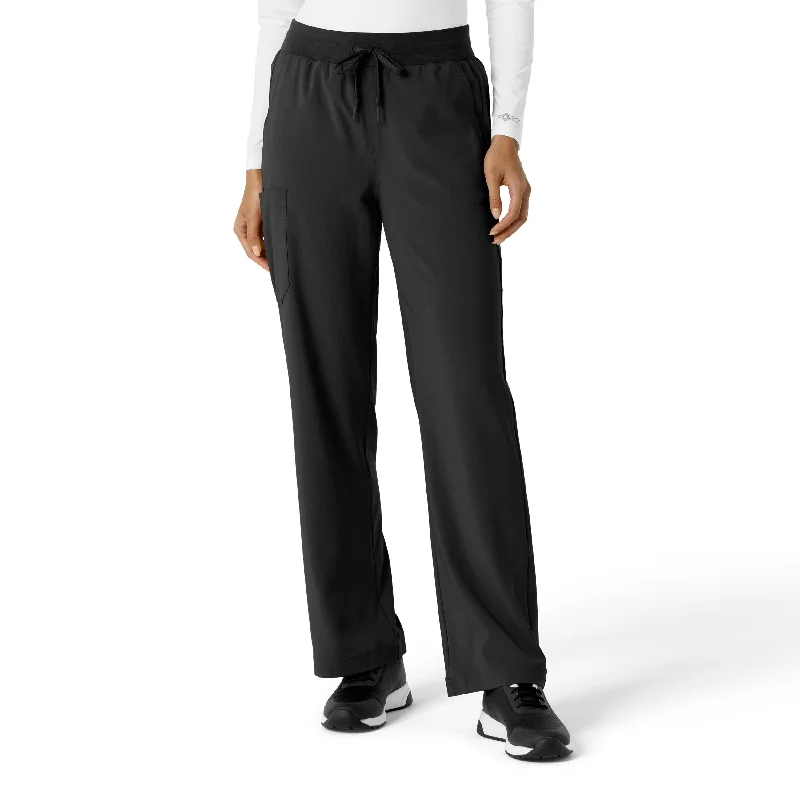 Stylish Looks Carhartt Force Cross-Flex Women's Boot Cut Scrub Pant - Black