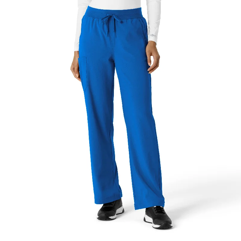 Season Sale Carhartt Force Cross-Flex Women's Boot Cut Scrub Pant - Royal