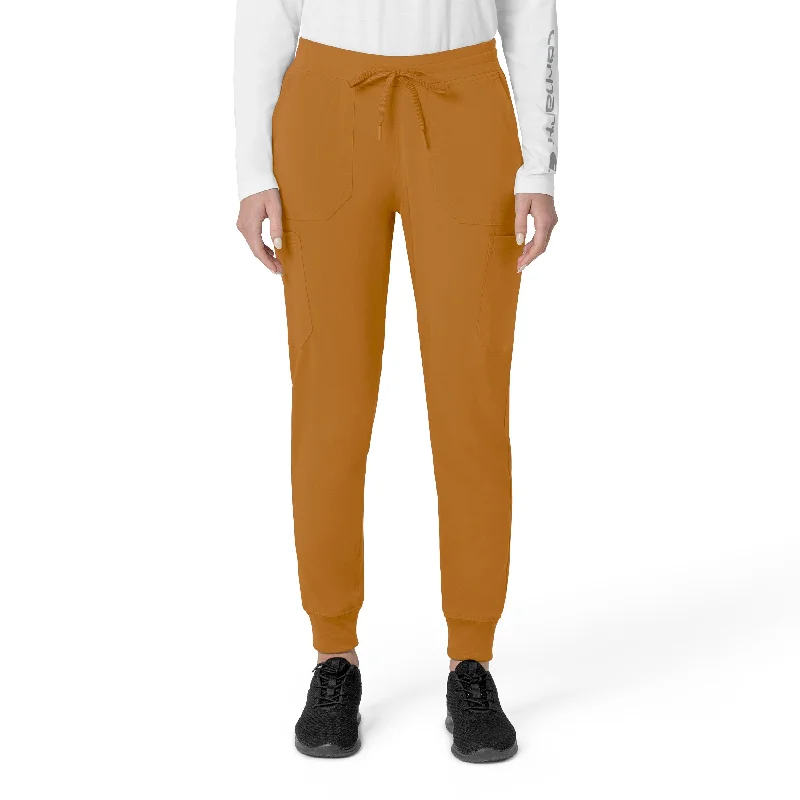 Sophisticated Style Carhartt Force Cross-Flex Women's Cargo Jogger Scrub Pant - Fox Brown