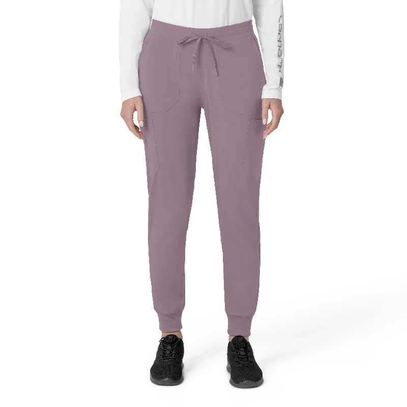 Classic Charm Carhartt Force Cross-Flex Women's Cargo Jogger Scrub Pant - Lavender Mist