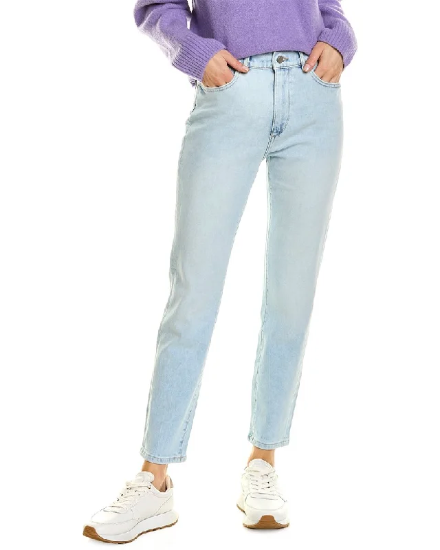 Seasonal Style Discounts DL1961 Bella Light Jet Stream Straight Jean