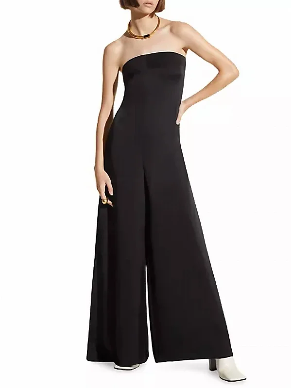 Trend Forward Threads Erika Jumpsuit In Black