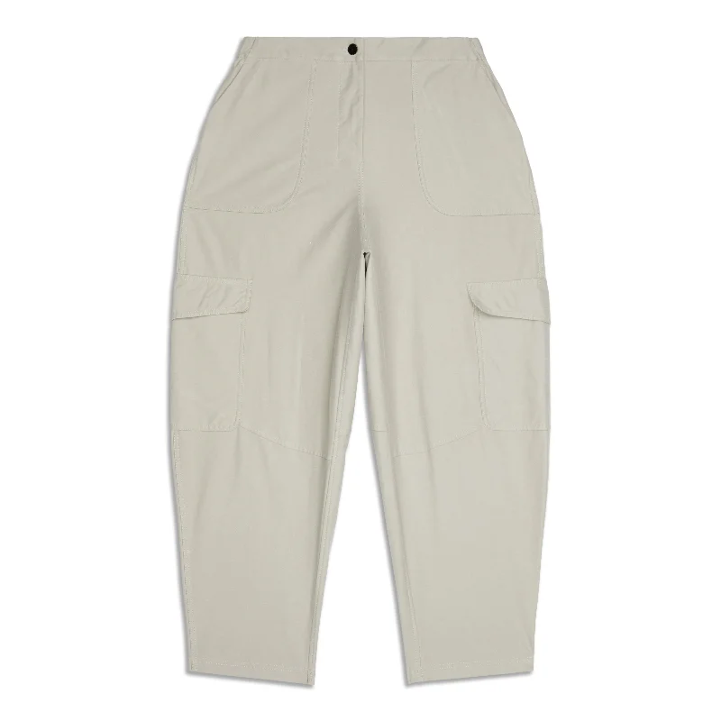 Attire Sale Light Cargo Pocket High-Rise Pant - Resale