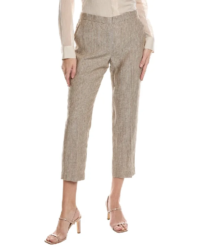 Wardrobe Refresh Theory Treeca Linen Pant