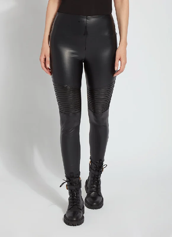 Hot Picks Tudor Faux Leather Legging (28.5" Inseam)