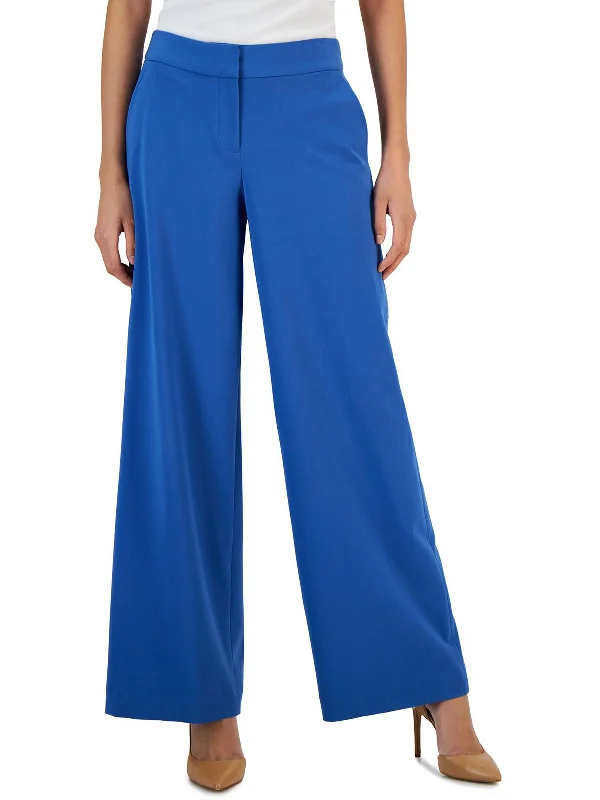 Style Your Wardrobe Womens Ankle Casual Wide Leg Pants