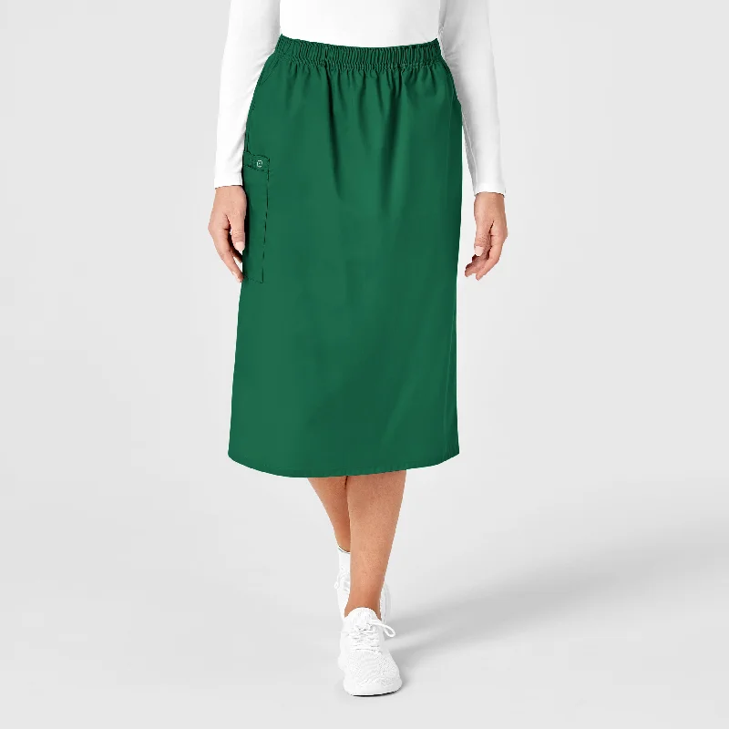 Sale Event, Prices Rock WonderWORK Women's Pull On Cargo Scrub Skirt - Hunter